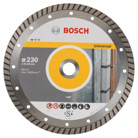 DIAMOND CUTTING DISC PROFESSIONAL ECO-TURBO: UPE-T230 MM